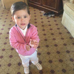 Size 3T Polo by Ralph Lauren Pink PullOver Sweater